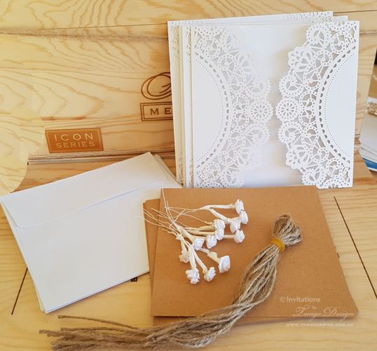 Rustic Wedding Invitation Diy Laser Kit 500 Orig Ideal Bride